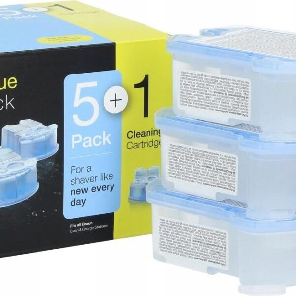 BRAUN CCR 5+1 Clean & Renew Cartridges