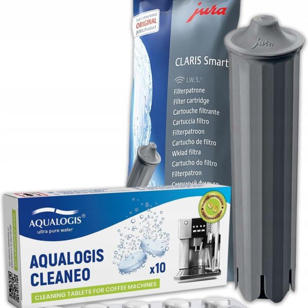 Jura Filtr Smart + Tabletki Czyszczące Cleaneo 10Pk