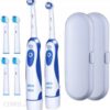 Oral-B Advance Power Niebieskie 2szt. + 4 Końcówki + Etui