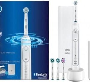 Oral-B Genius 10200W White + 4x Końcówki