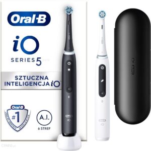 Oral-B iO Series 5 Matt Black + White