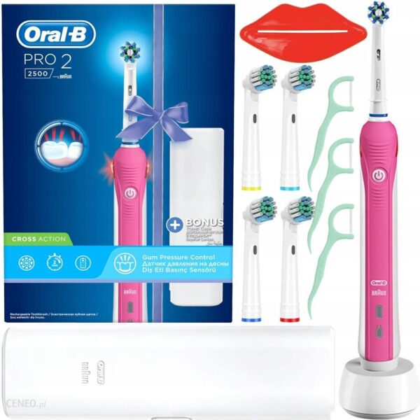 Oral-B Pro 2500 Pink Cross Z00285