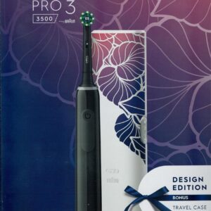 Oral-B Pro 3 3500 Floral Design Edition Czarna