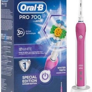 Oral-B Pro 700 Pink 3D White D16.513.U