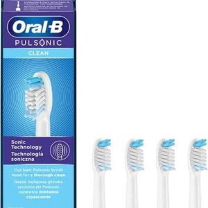 ORAL-B PULSONIC CLEAN 4 SZT.