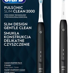 ORAL-B PULSONIC SLIM 2000 620450 CZARNY