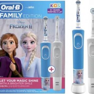 Oral-B Vitality D100 White SensiUltrathin + D100 Kids Frozen