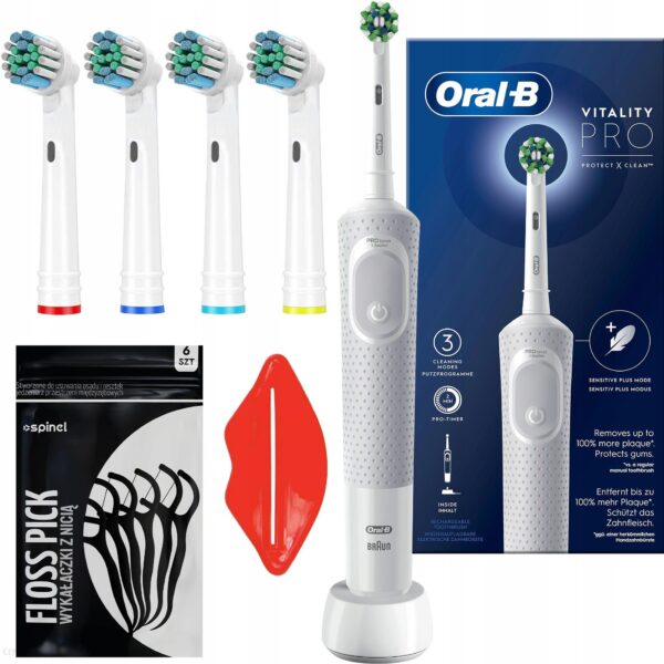 Oral-B Vitality PRO Protect X Clean White + Dodatki