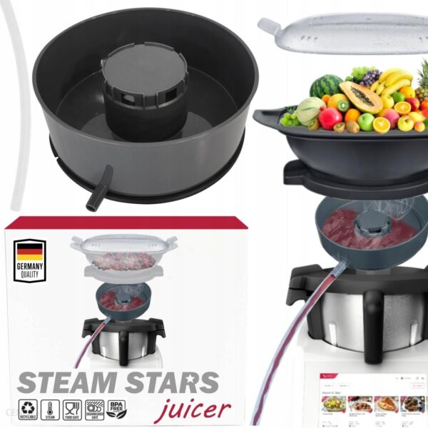 SilverCrest Sokownik Parowy SteamStars Do Monsieur Cuisine Smart/Connect