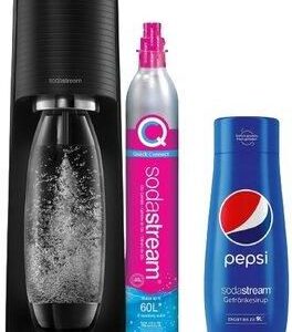 Sodastream Terra Czarny + Syrop Pepsi 440ml