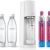 SodaStream Terra White + 2x Fuse 1L + Nabój CO2 1029661+1030493+295946