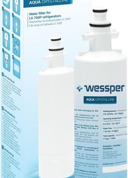 Wessper Aqua Crystalline filtr wkład wody do lodówki LG WES047